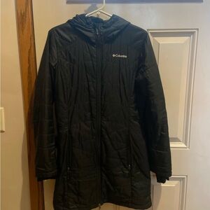 Columbia Women's Black Quilted Ski Jacket